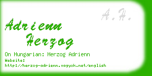 adrienn herzog business card